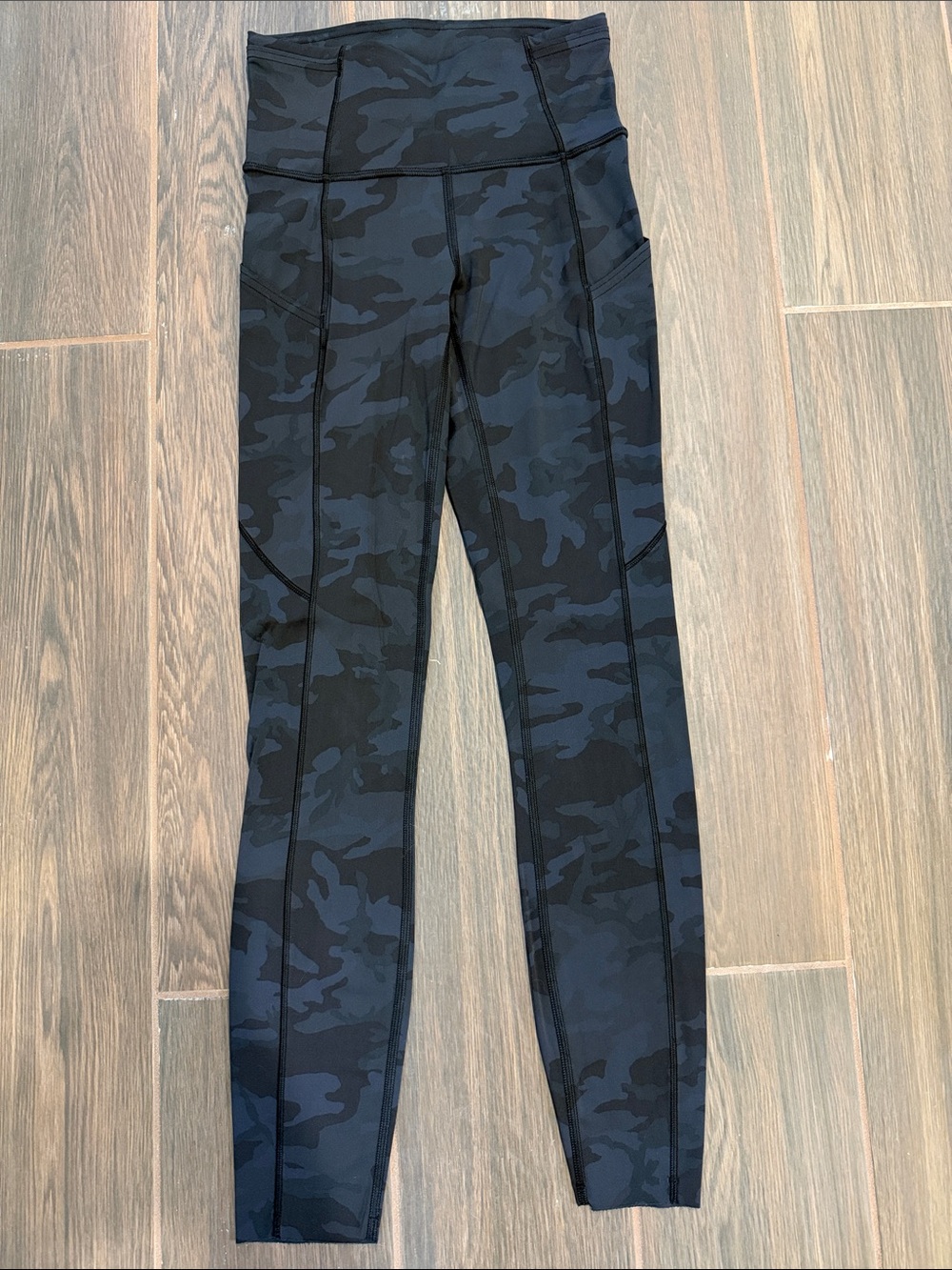 lululemon athletica High-Rise Camo Leggings - Black & Charcoal